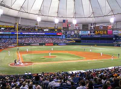 Tropicana Field - ThunderDome - Ballpark of the Tampa Bay Rays