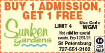 Sunken Gardens 727 551 3102